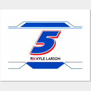 Kyle Larson #5 2023 NASCAR Design Posters and Art